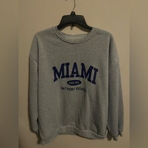 “MIAMI” Crewneck Sweatshirt